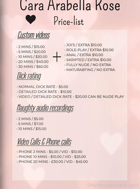 Cara Arabella photo 377