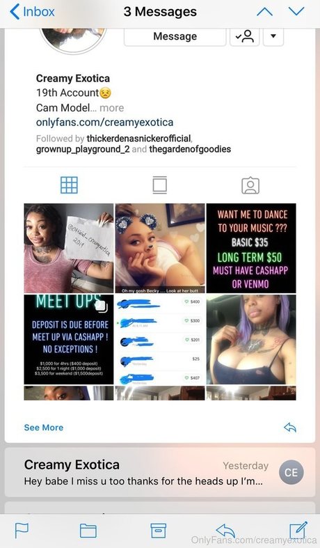 Creamyexotica photo 16