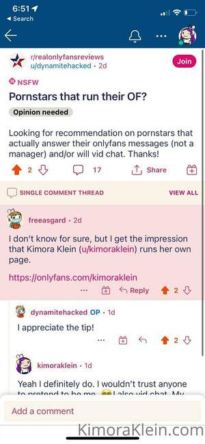 kimoraklein photo 4